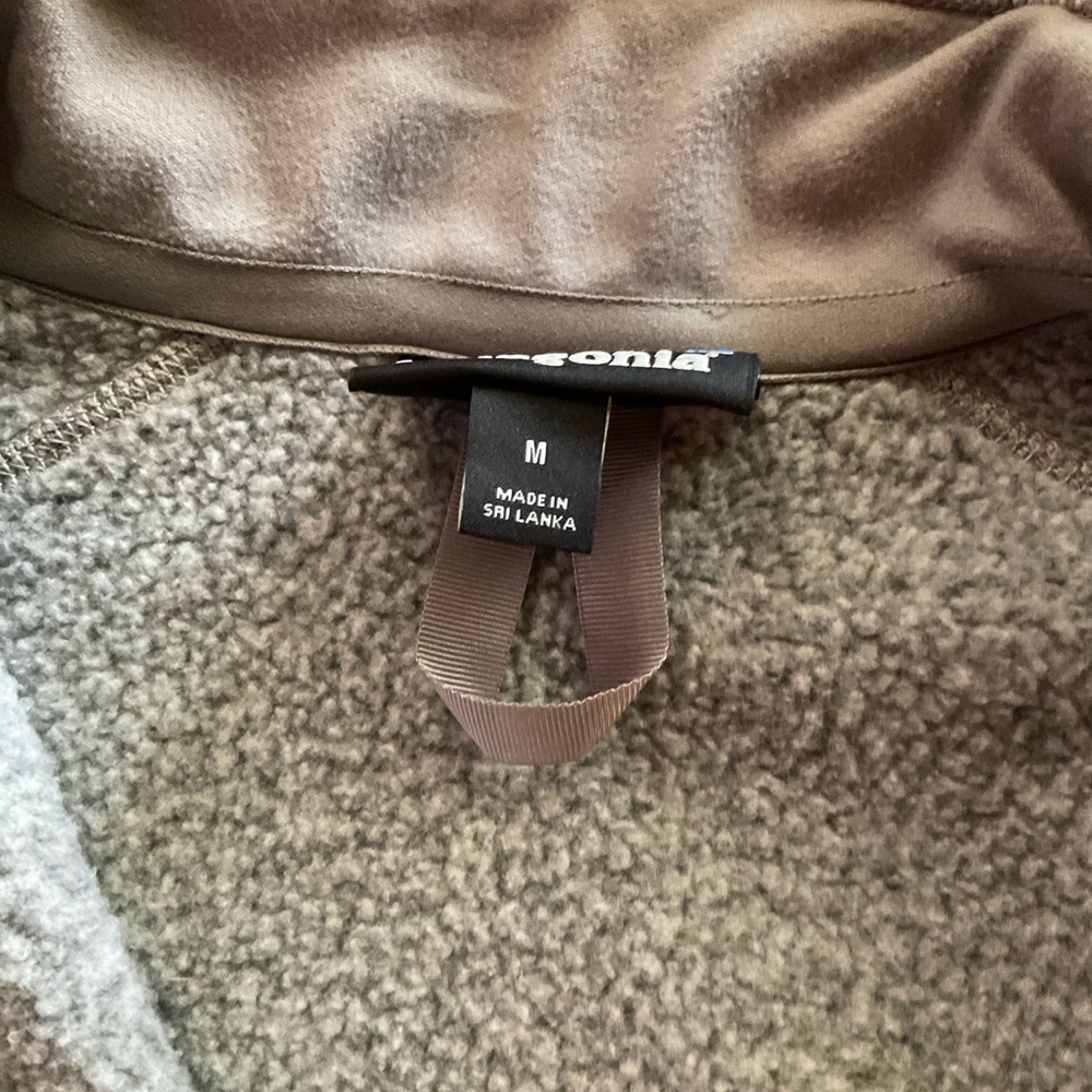 Patagonia Women’s Heather Gray Quarter-Zip Fleece Size Medium - Picture 6 of 9